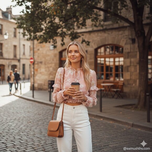 NWT En Saison Gabbly Blouse - Picture 1 of 4